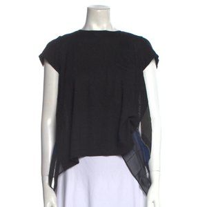 Sacai Pleated-back T-shirt Size 4